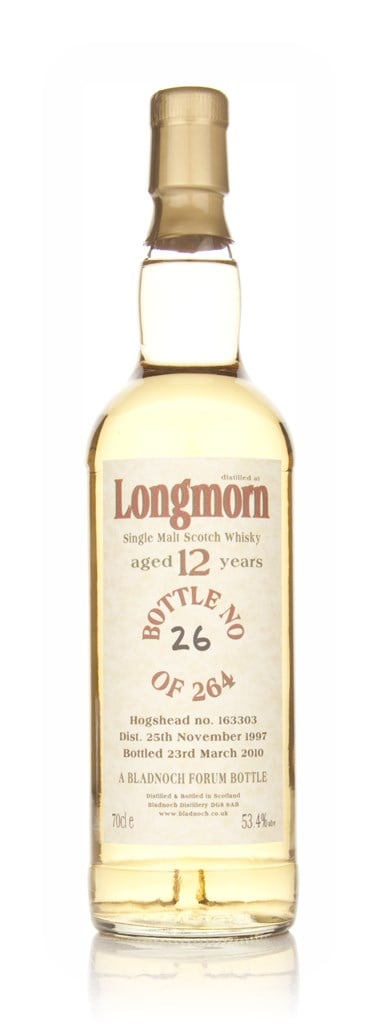 Longmorn 12 Year Old 1997 (Bladnoch) 70cl product image