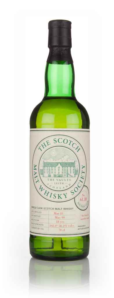 SMWS No. 61.10 18 Year Old 1981 (Bottled 1999) 70cl product image