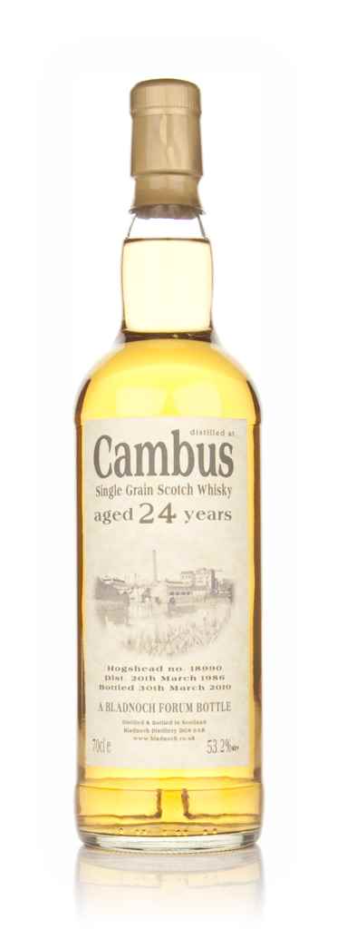 Cambus 24 Year Old 1986 (cask 18990) (Bladnoch) 70cl product image