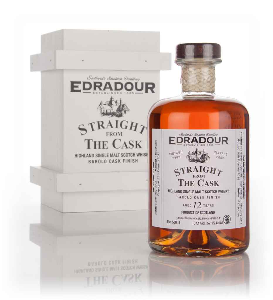 Edradour 12 Year Old 2002 Barolo Cask Finish - Straight From The Cask (57.1%) 50cl product image