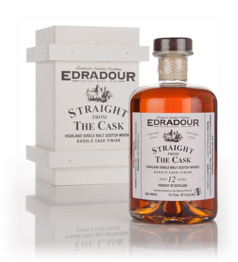 Edradour 12 Year Old 2002 Barolo Cask Finish - Straight From The Cask (57.1%) 50cl product image