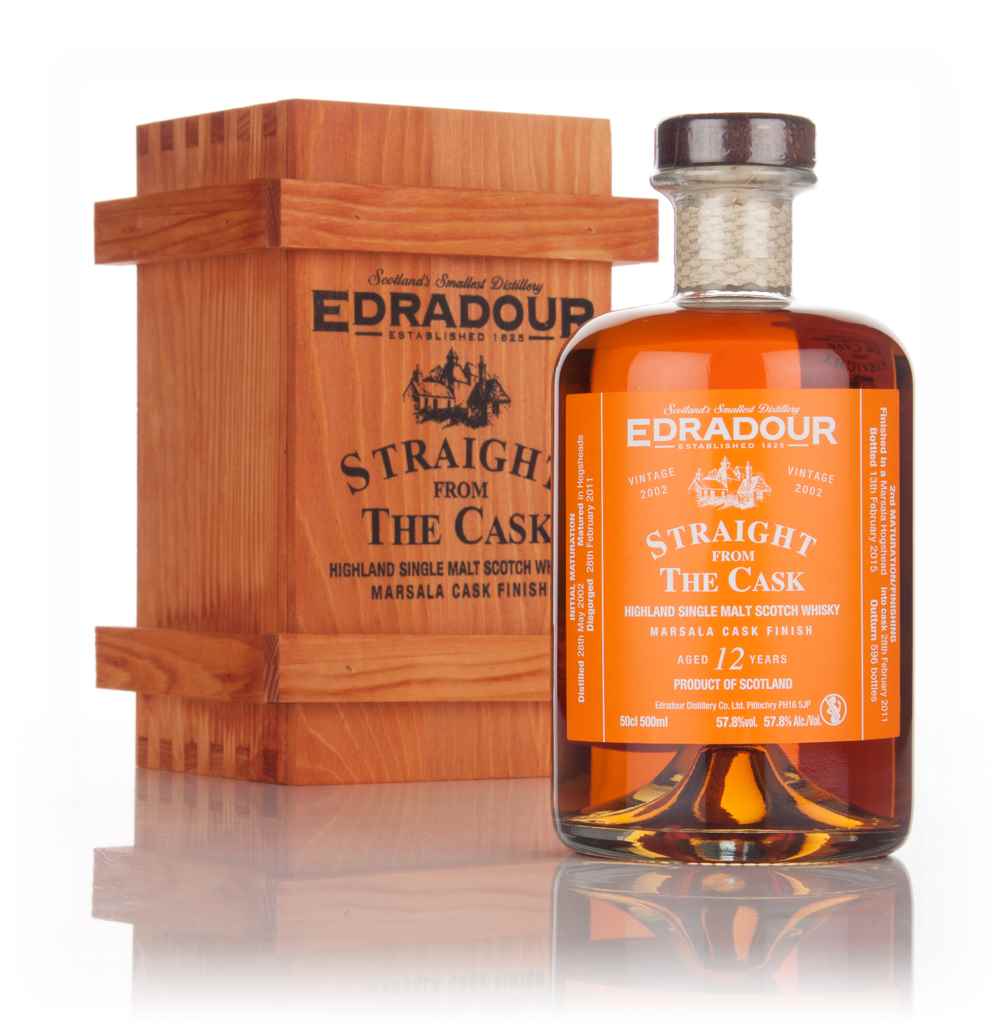 Edradour 12 Year Old 2002 Marsala Cask Finish - Straight From The Cask (57.8%) 50cl product image