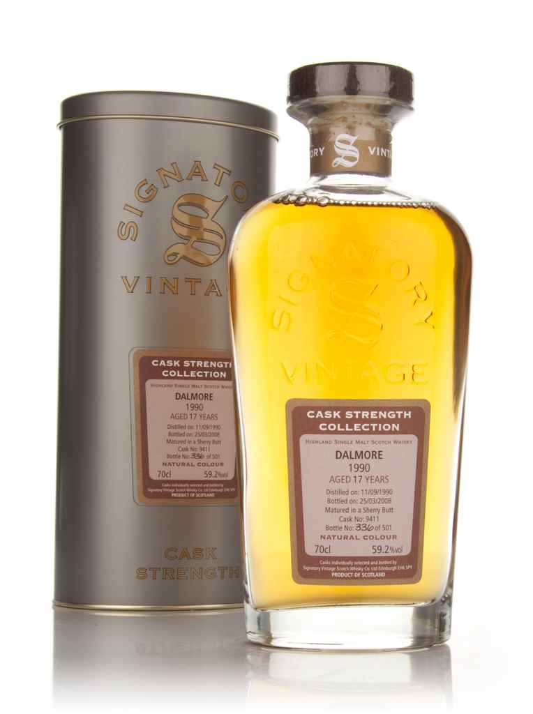 Dalmore 17 Year Old 1990 (cask 9411) - Cask Strength Collection (Signatory) 70cl product image