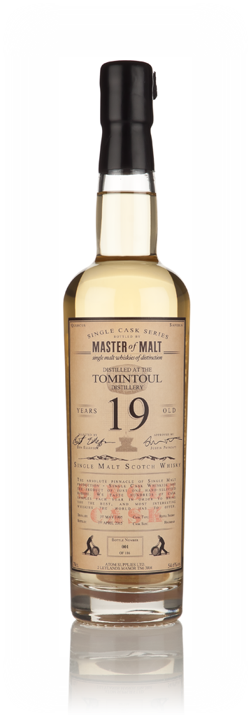 Tomintoul 19 Year Old 1995 - Single Cask (Master of Malt) 70cl product image
