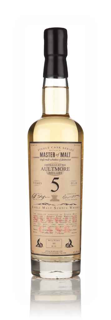 Aultmore 5 Year Old 2009 - Single Cask (Master of Malt) 70cl product image