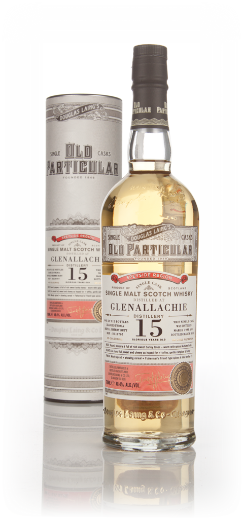 Glenallachie 15 Year Old 1999 (cask 10707) - Old Particular (Douglas Laing) 70cl product image