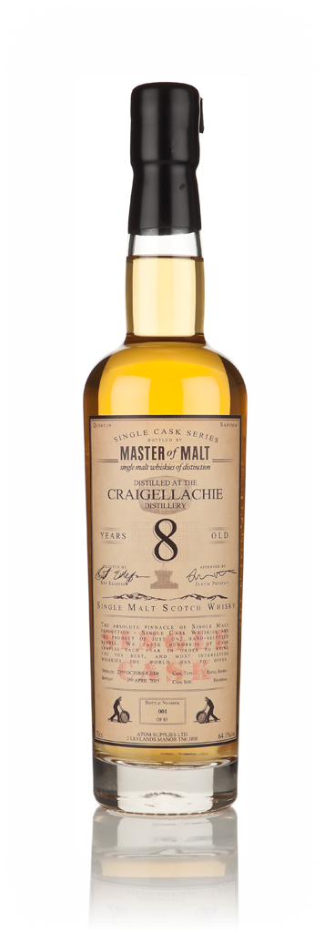 Craigellachie 8 Year Old 2006 - Single Cask (Master of Malt) 70cl product image