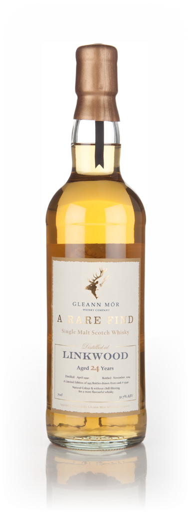 Linkwood 24 Year Old 1990 (cask 3540) - A Rare Find (Gleann Mór) 70cl product image
