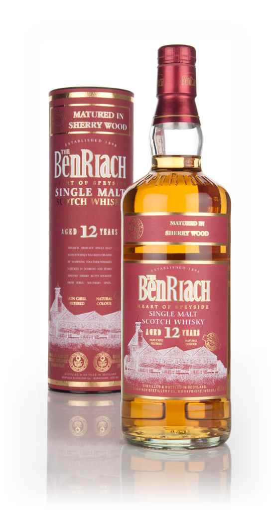 Benriach 12 Year Old - Sherry Wood (Old Bottling) 70cl product image