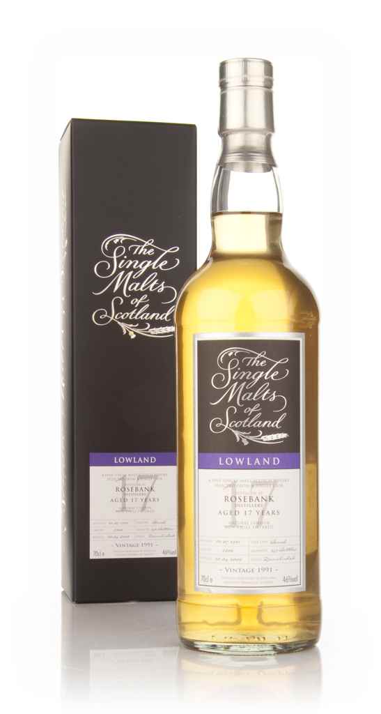 Rosebank 17 Year Old 1991 - Single Malts of Scotland (Speciality Drinks) 70cl product image