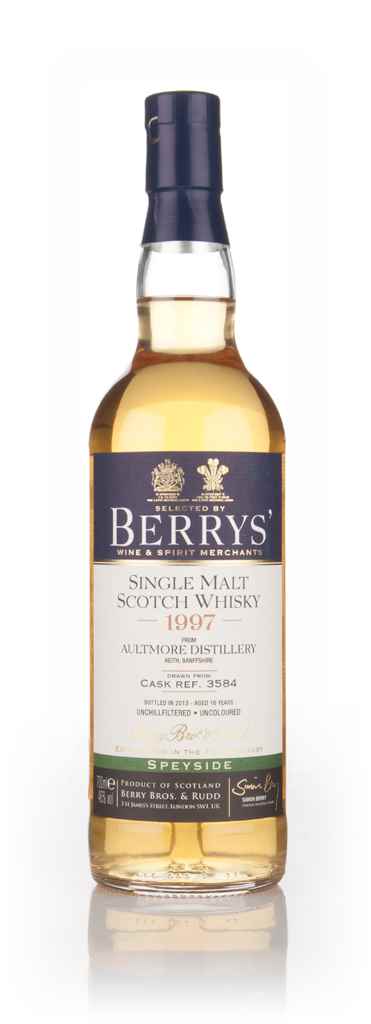 Aultmore 16 Year Old 1997 (cask 3584) (Berry Bros. & Rudd) 70cl product image