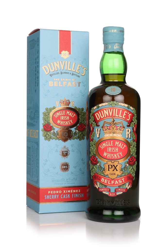Dunville's Very Rare 10 Year Old Irish Whiskey 70cl product image