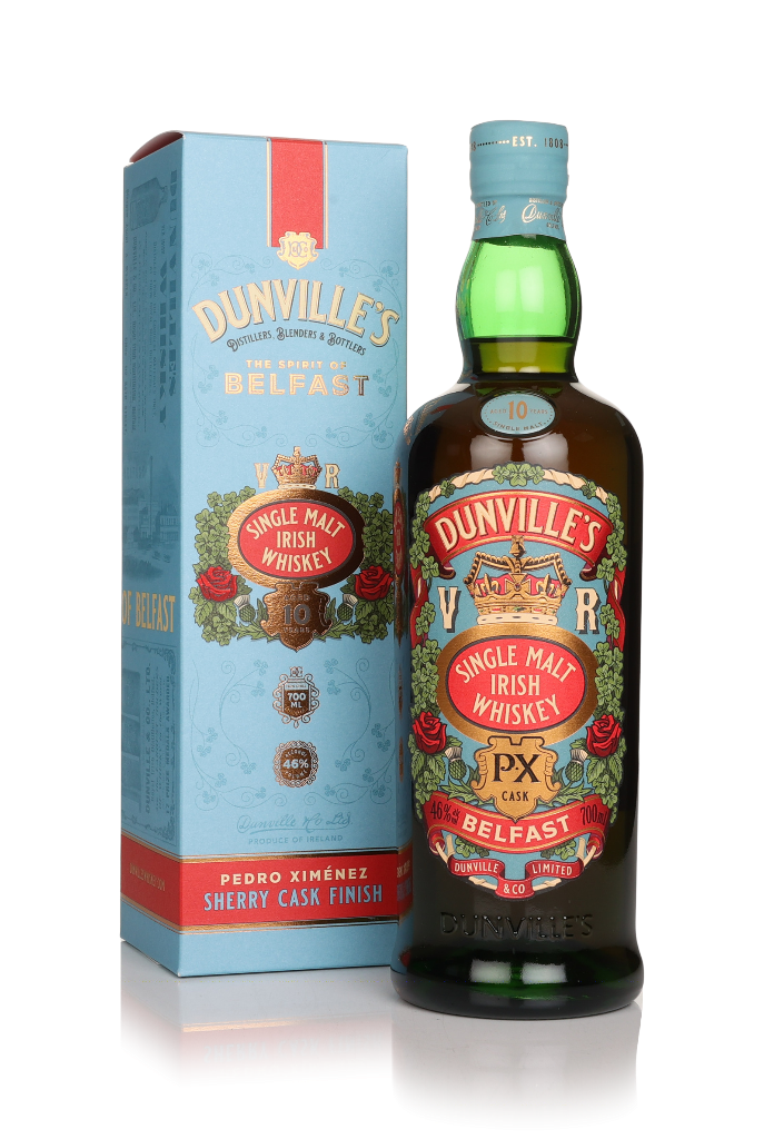 Dunville's Very Rare 10 Year Old Irish Whiskey 70cl product image