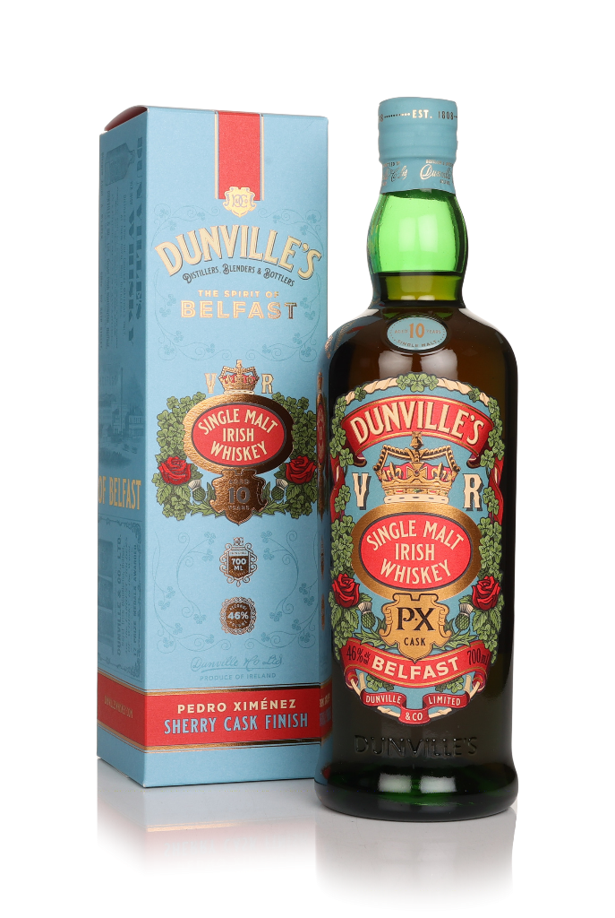 Dunville's Very Rare 10 Year Old Irish Whiskey 70cl product image