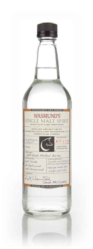 Wasmund's Single Malt Spirit 70cl product image