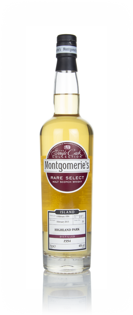 Highland Park 1994 (bottled 2015) (cask 33) - Rare Select (Montgomerie's) 70cl product image