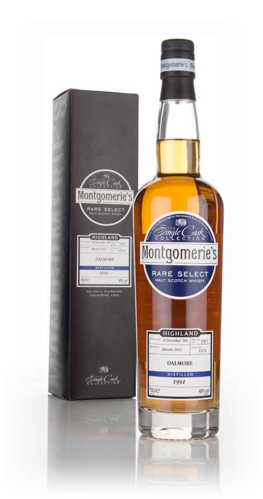 Dalmore 23 Year Old 1991 (cask 12174) - Rare Select (Montgomerie's) 70cl product image