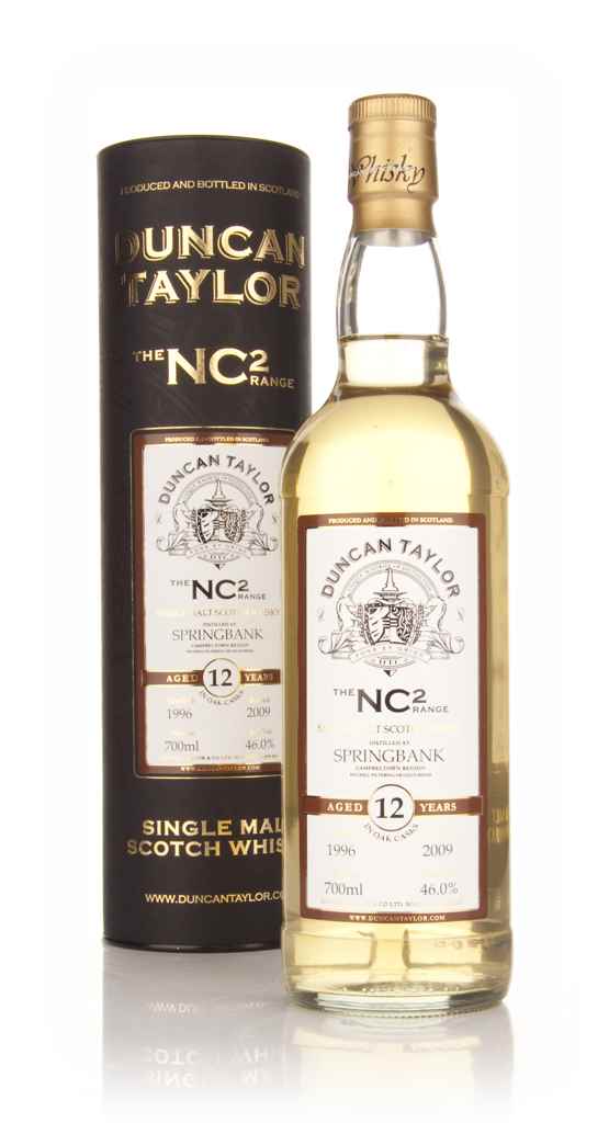 Springbank 12 Year Old 1996 - NC2 (Duncan Taylor) 70cl product image
