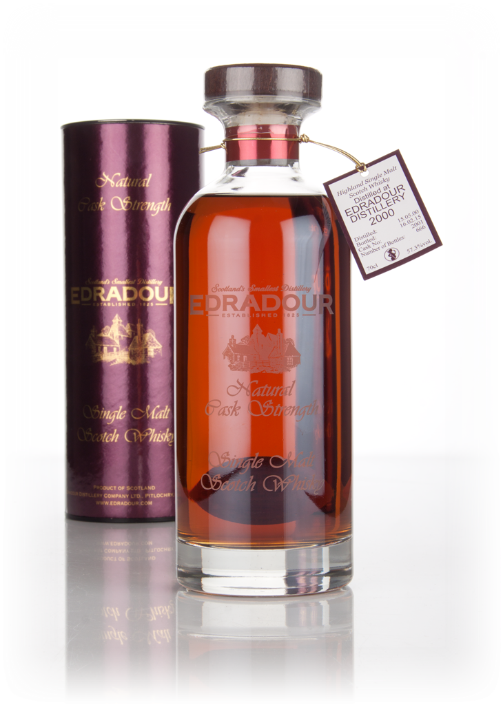 Edradour 14 Year Old 2000 (cask 2001) Natural Cask Strength - Ibisco Decanter 70cl product image