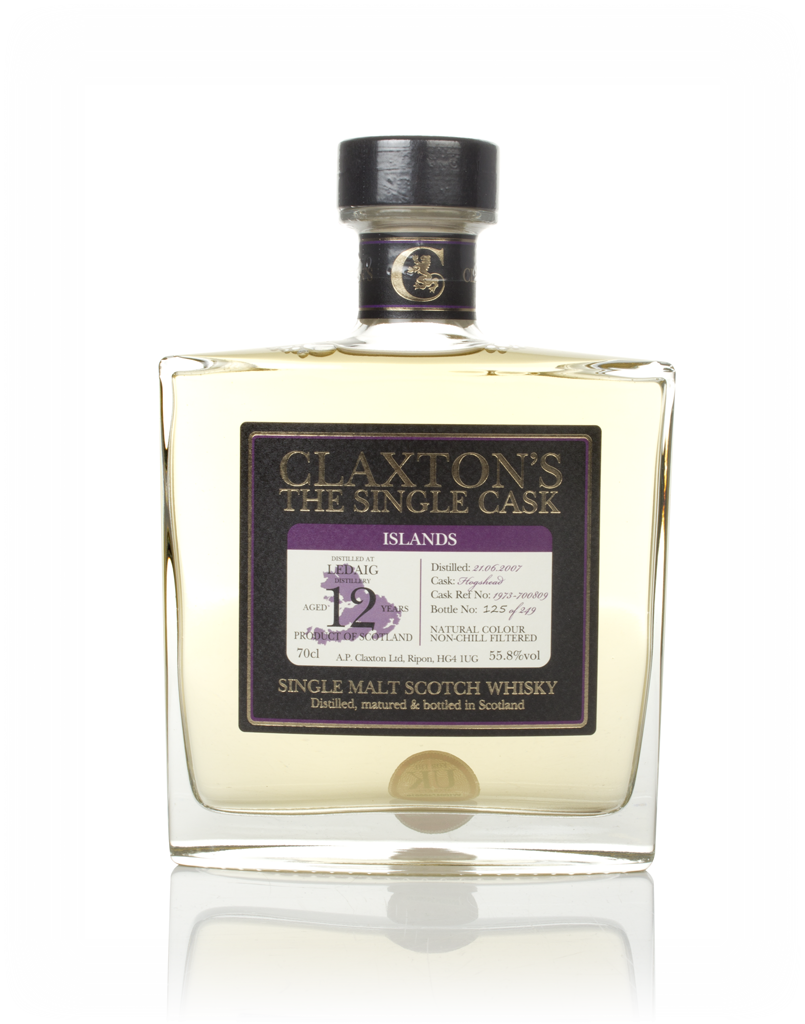 Ledaig 12 Year Old 2007 - Claxton's 70cl product image