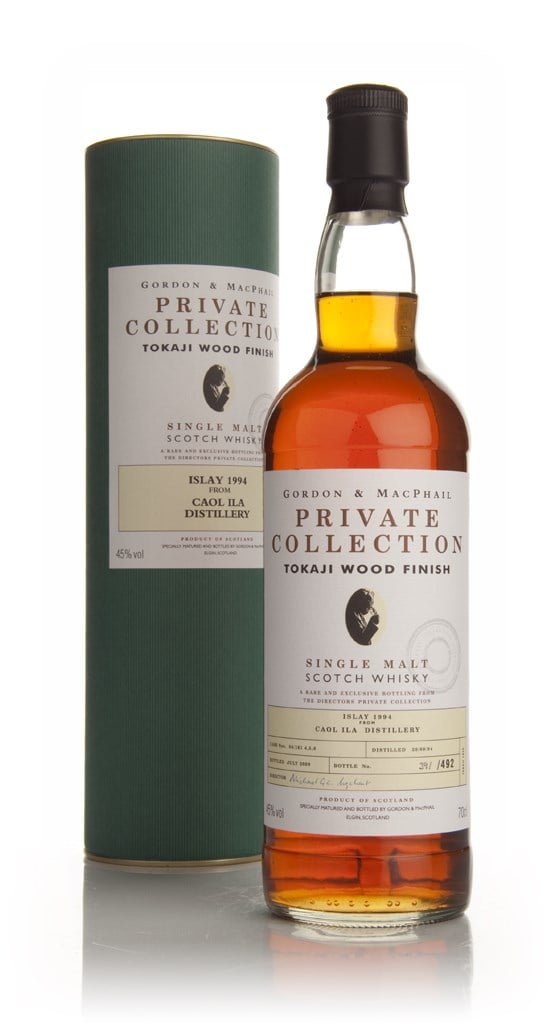Caol Ila 14 Year Old 1994 Tokaji Wood Finish - Private Collection (Gordon and MacPhail) 70cl product image