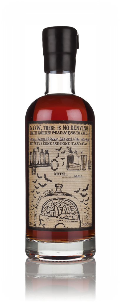 Peaty, Sherry Cask Finished Blended Malt Whisky (Batshit Mental Ideas) 50cl product image