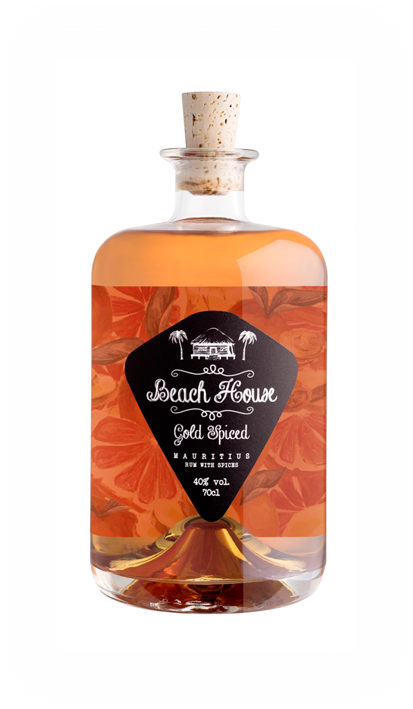 Beach House Gold Spiced Rum 70cl product image