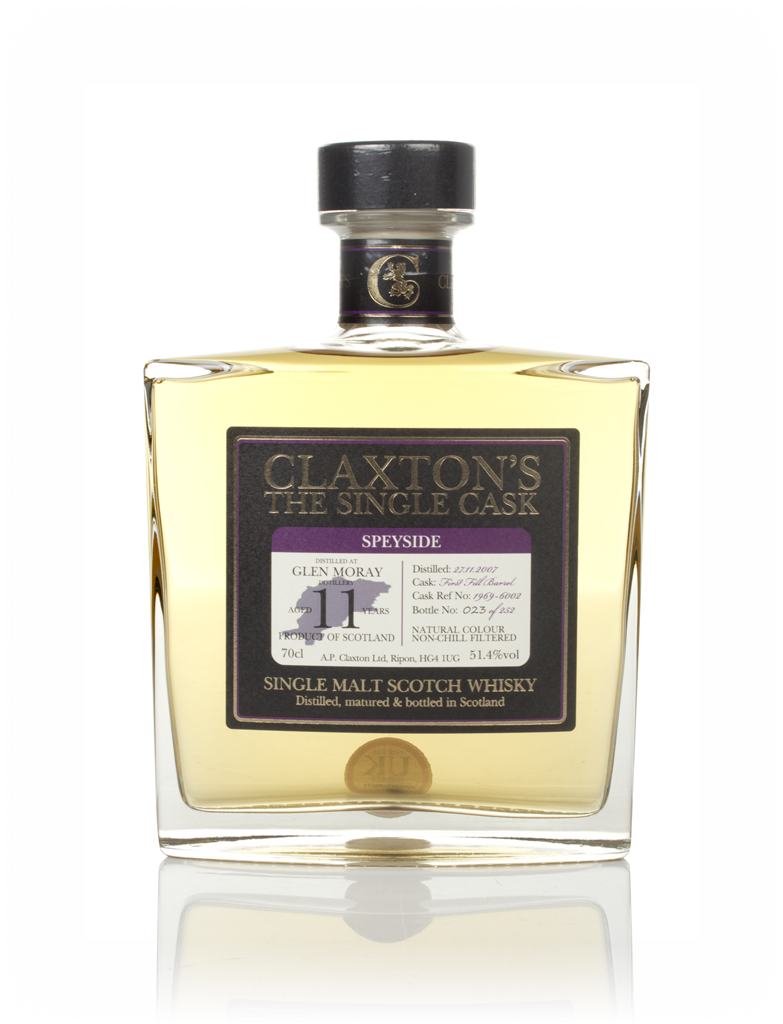 Glen Moray 11 Year Old 2007 - Claxton's 70cl product image