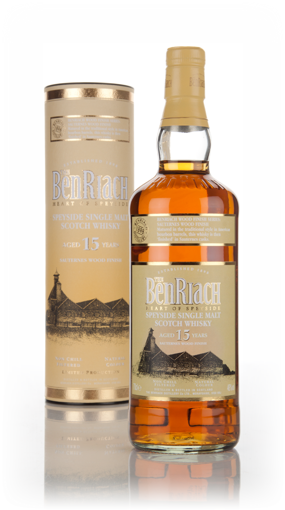 BenRiach 15 Year Old (Sauternes Cask Finish) 70cl product image