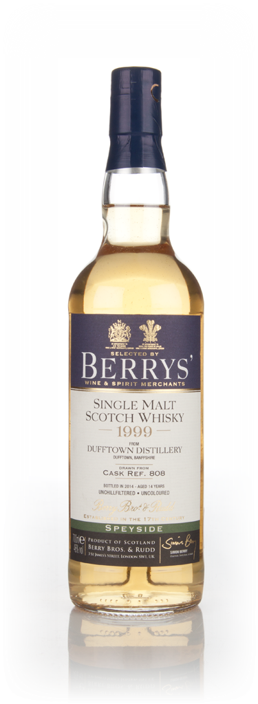Dufftown 14 Year Old 1999 (cask 808) (Berry Bros. & Rudd) 70cl product image