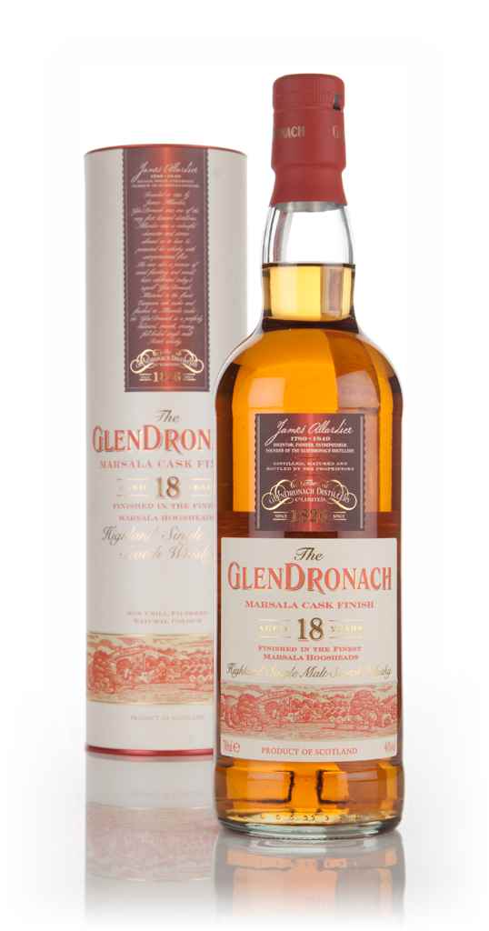 GlenDronach 18 Year Old Marsala Cask Finish 70cl product image