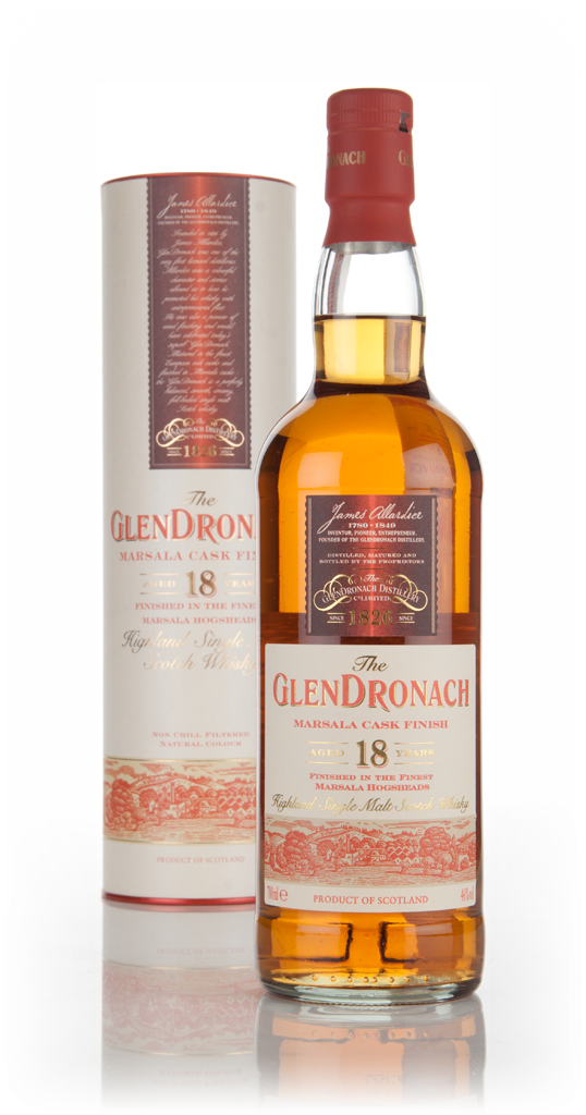 GlenDronach 18 Year Old Marsala Cask Finish 70cl product image
