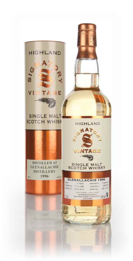Glenallachie 17 Year Old 1996 (casks 5238+5239) (Signatory) 70cl product image