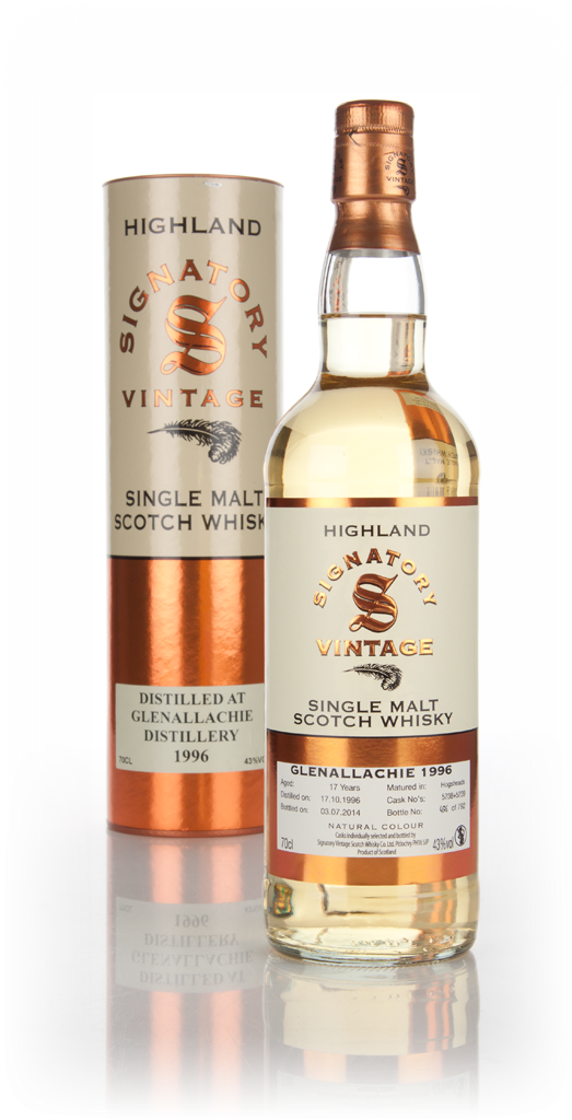 Glenallachie 17 Year Old 1996 (casks 5238+5239) (Signatory) 70cl product image