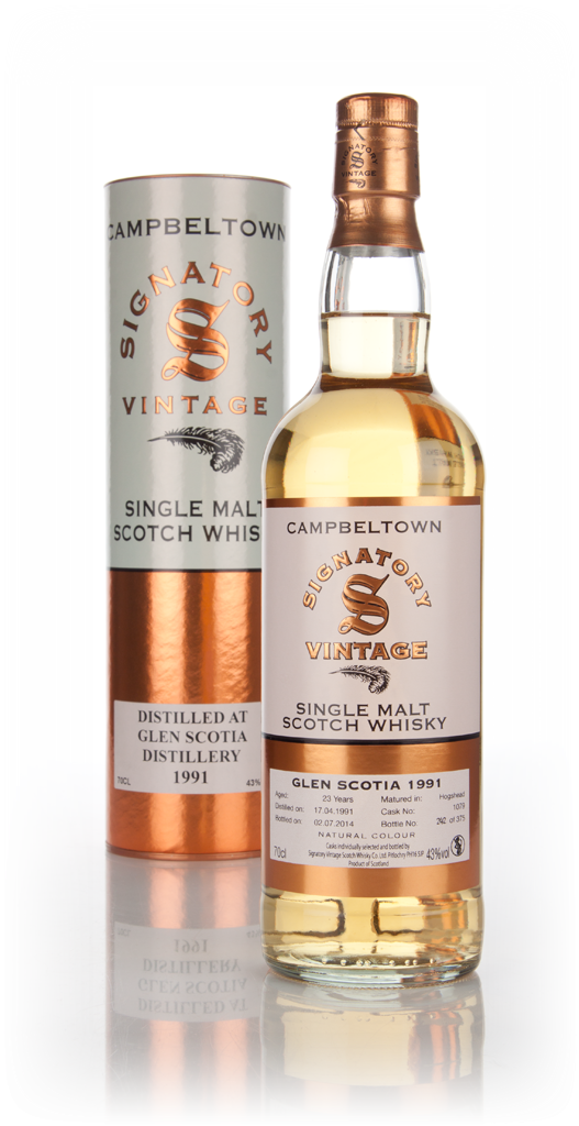 Glen Scotia 23 Year Old 1991 (cask 1079) (Signatory) 70cl product image