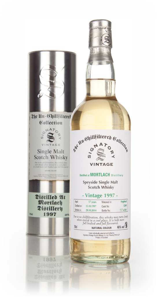 Mortlach 17 Year Old 1997 (cask 12849) - Un-Chillfiltered Collection (Signatory) 70cl product image