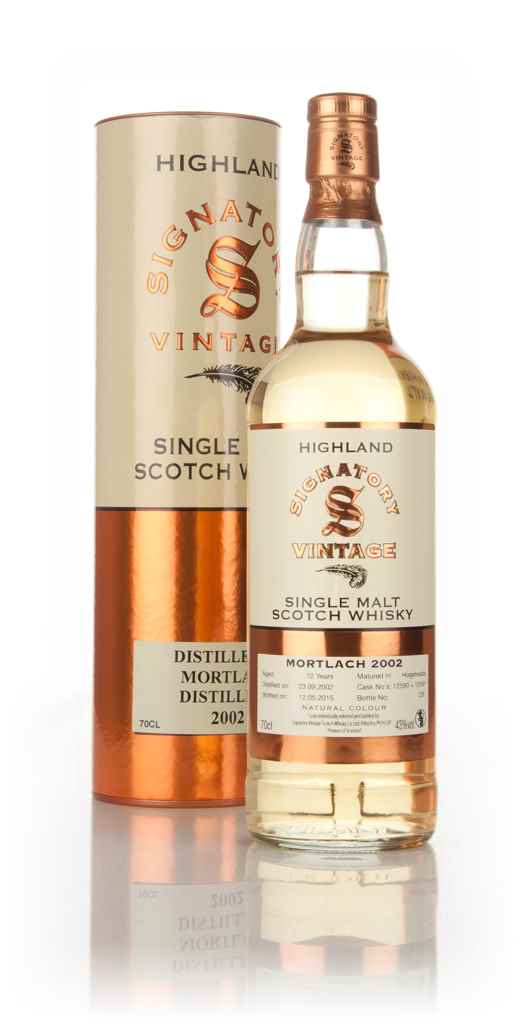 Mortlach 12 Year Old 2002 (casks 12590+12591) (Signatory) 70cl product image
