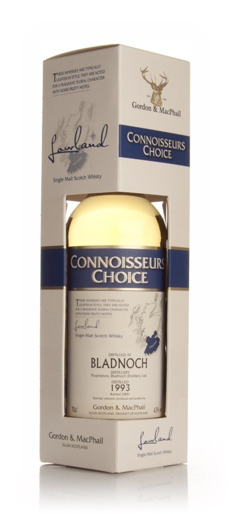 Bladnoch 1993 (bottled 2009) - Connoisseurs Choice (Gordon & MacPhail) 70cl product image