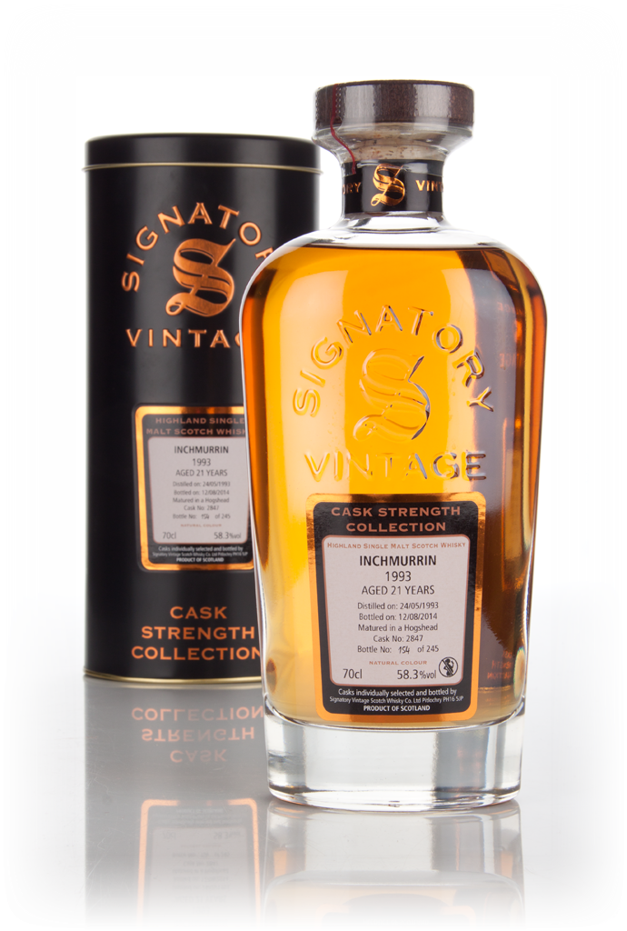 Inchmurrin 21 Year Old 1993 (cask 2847) - Cask Strength Collection (Signatory) 70cl product image