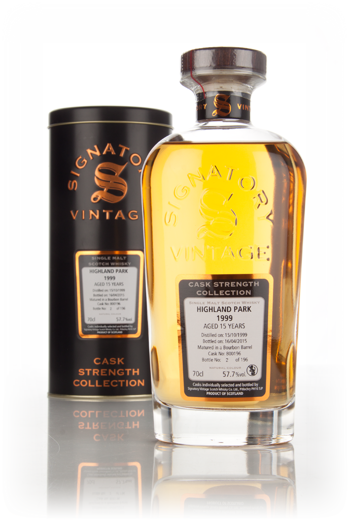 Highland Park 15 Year Old 1999 (cask 800196) - Cask Strength Collection (Signatory) 70cl product image