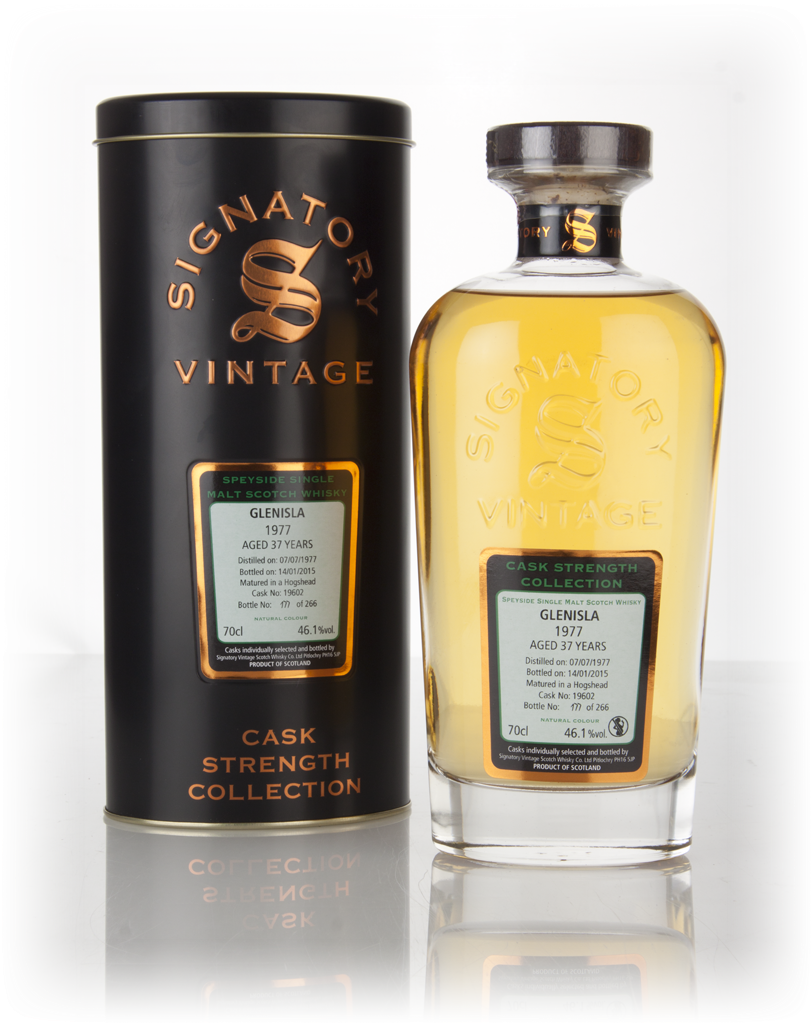 Glenisla 37 Year Old 1977 (cask 19602) - Cask Strength Collection (Signatory) 70cl product image