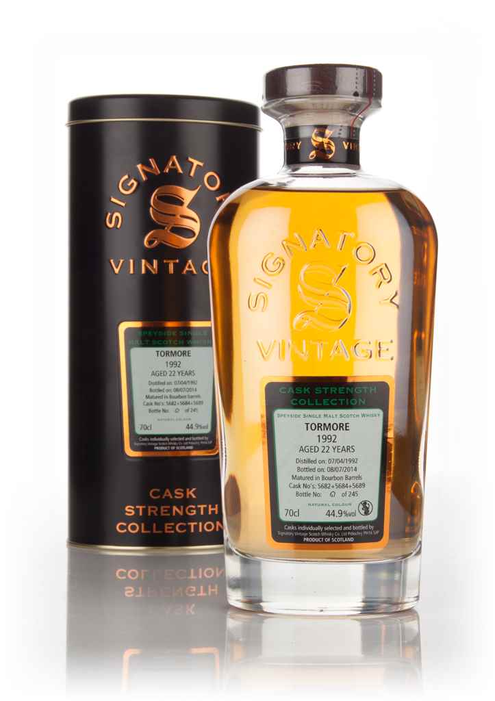 Tormore 22 Year Old 1992 - Cask Strength Collection (Signatory) 70cl product image