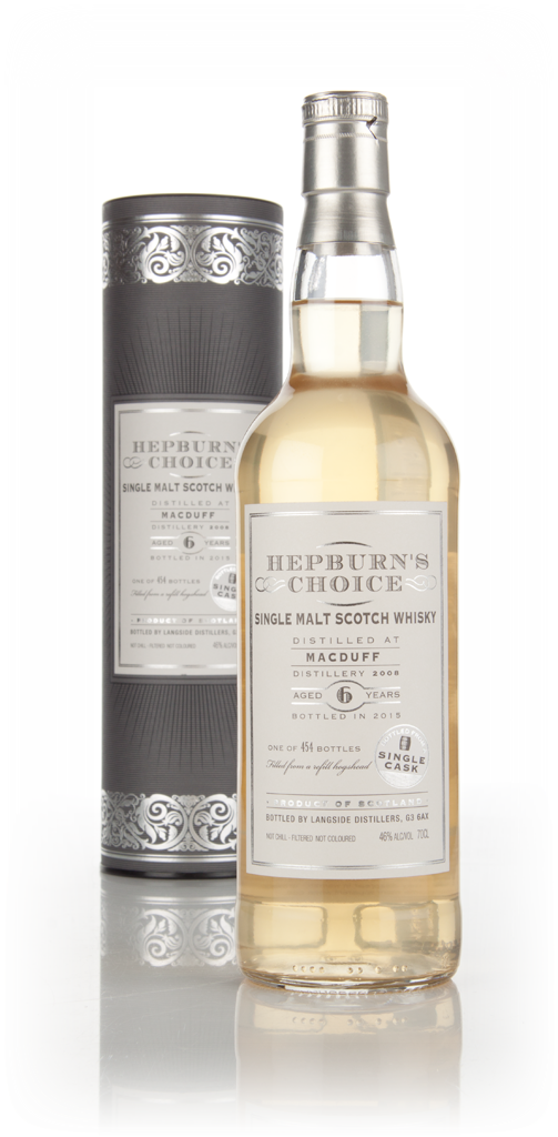 Macduff 6 Year Old 2008 - Hepburn's Choice (Langside) 70cl product image