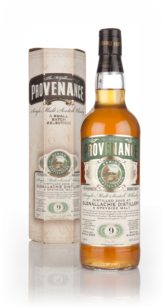 Glenallachie 9 Year Old 2005 (cask 10404) - Provenance (Douglas Laing) 70cl product image