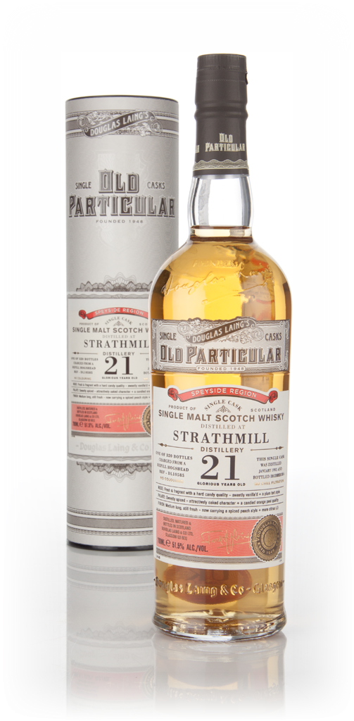 Strathmill 21 Year Old 1993 (cask 10585) - Old Particular (Douglas Laing) 70cl product image