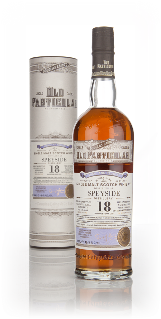 Speyside 18 Year Old 1996 (cask 10441) - Old Particular (Douglas Laing) 70cl product image
