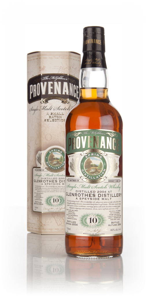 Glenrothes 10 Year Old 2004 (cask 10242) - Provenance (Douglas Laing) 70cl product image