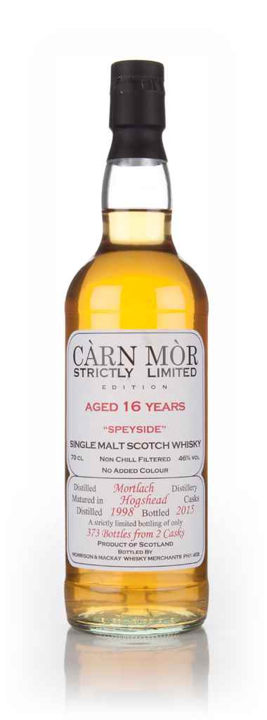 Mortlach 16 Year Old 1998 - Strictly Limited (Càrn Mòr) 70cl product image