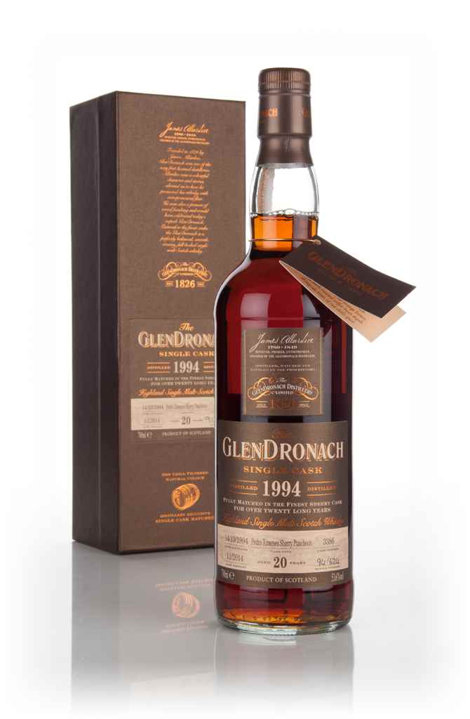 GlenDronach 20 Year Old 1994 (cask 3386) - Batch 11 70cl product image