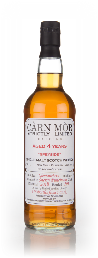 Glentauchers 4 Year Old 2010 - Strictly Limited (Càrn Mòr) 70cl product image